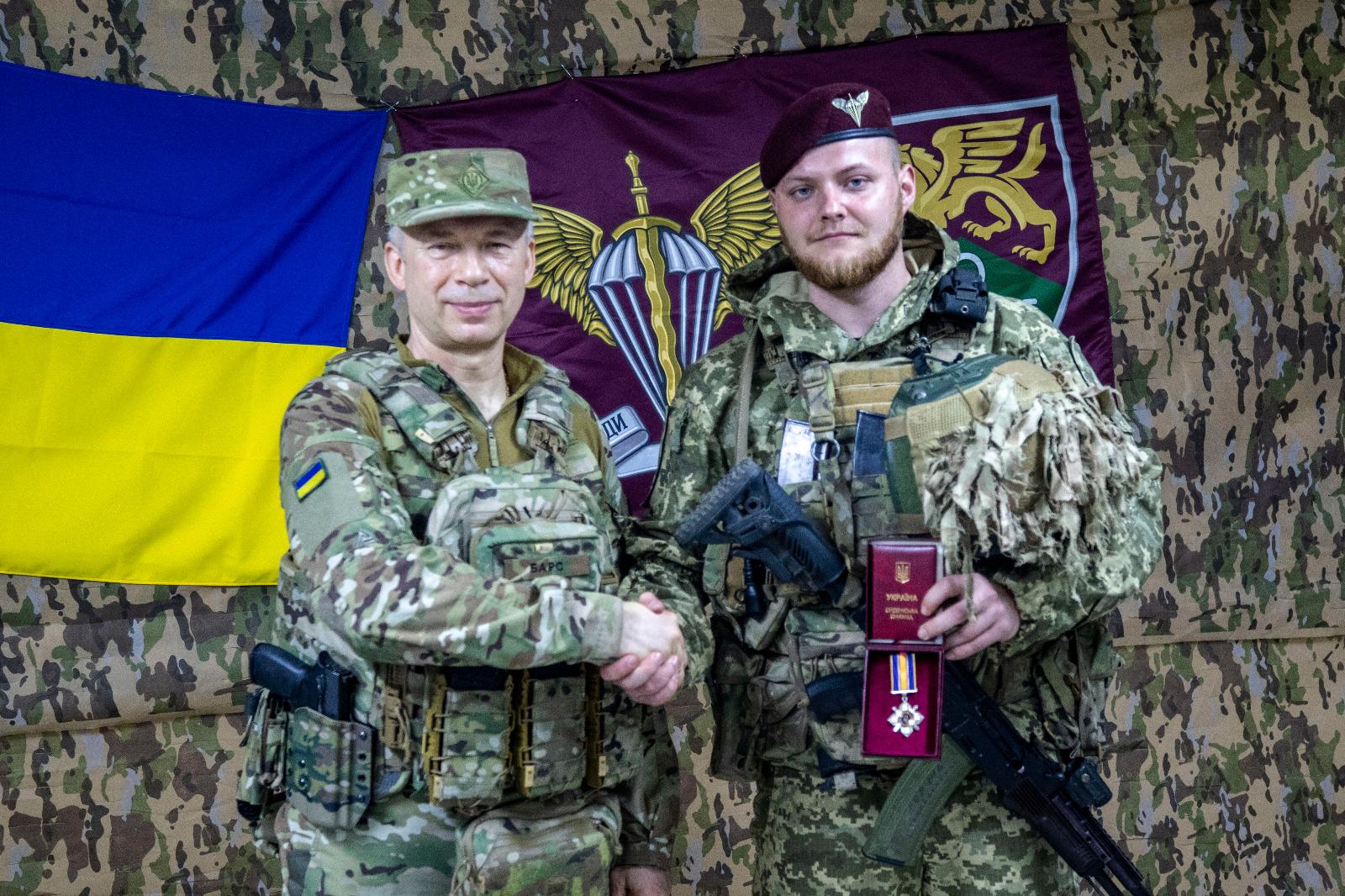 Вінничанина Юрія Попадюка нагороджено орденом «За мужність» ІІІ ступеня
